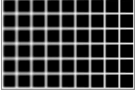 Сетка Германа: сколько черных точек вы видите?