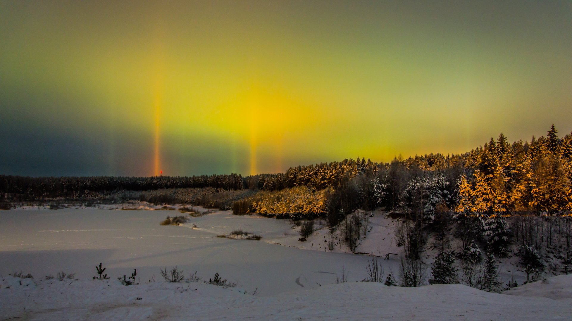 "Северное" сияние
