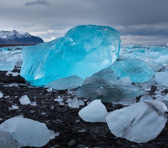 Ледниковая лагуна.