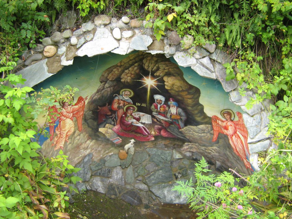 Наскальная икона