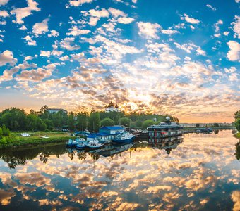 Рассвет в Ярославле