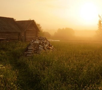 Утро в деревне