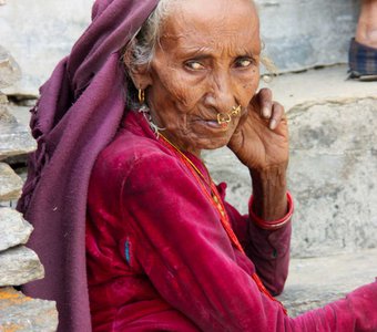 Непальская женщина