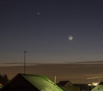 Venus,Mars,Moon.20.02.2015