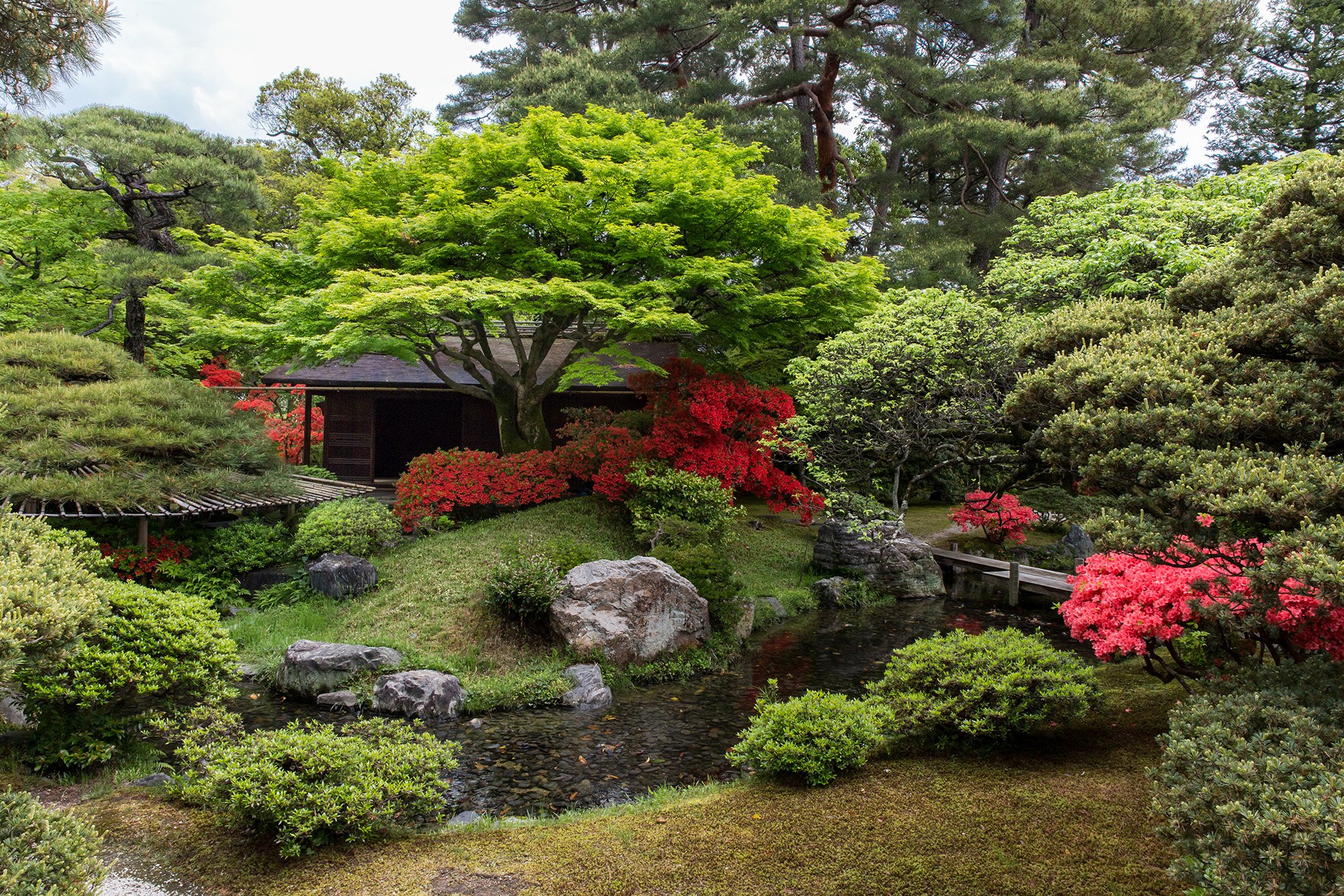 Японский сад в Императорском парке