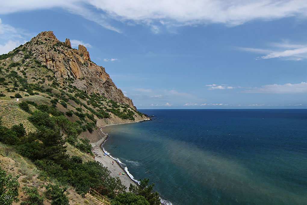 Вост берег. Восточный Крым Береговое. Восточное побережье Крыма. Береговая линия Крыма.