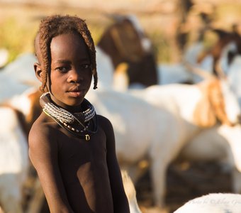 Девочка из племени химба