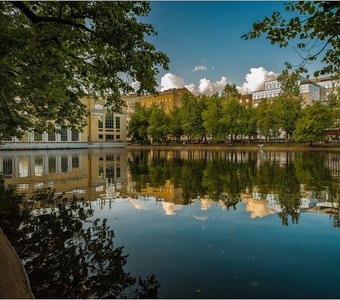 Вечерком на Чистых прудах