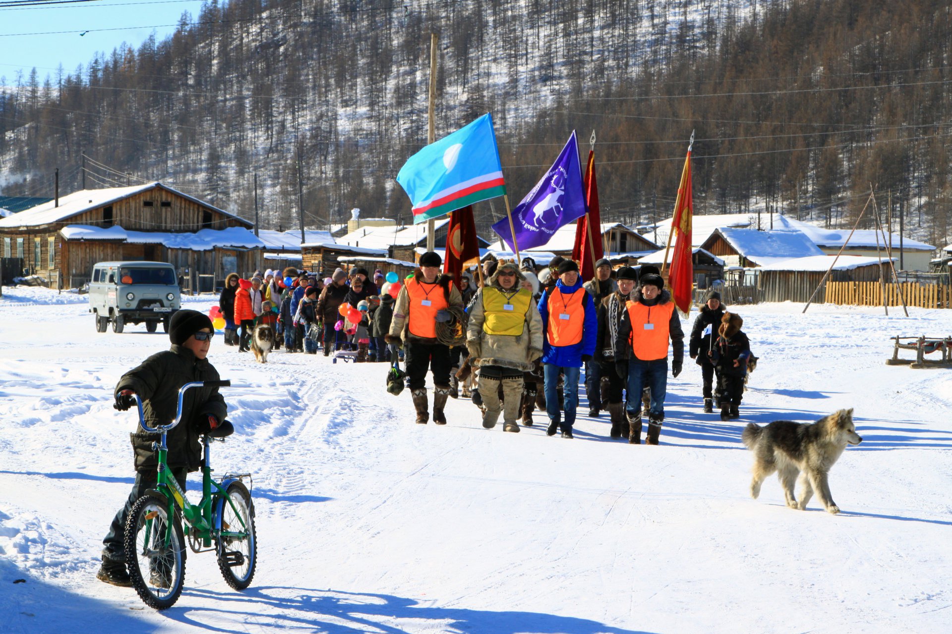Парад оленеводов