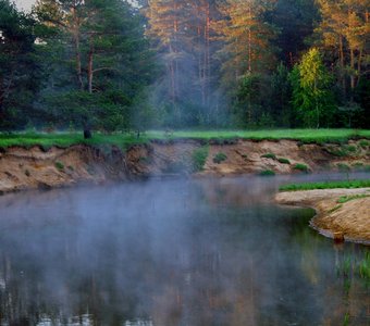 Раннее утро на реке