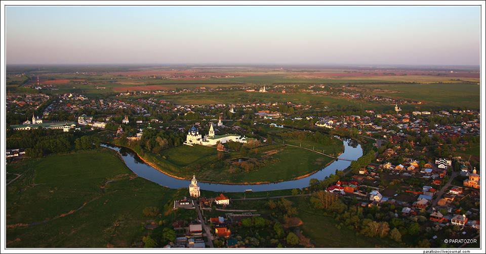 Весь Суздаль в одном кадре