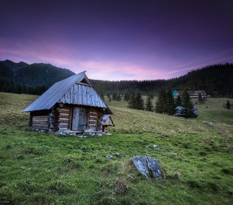 Evening in the Tatras
