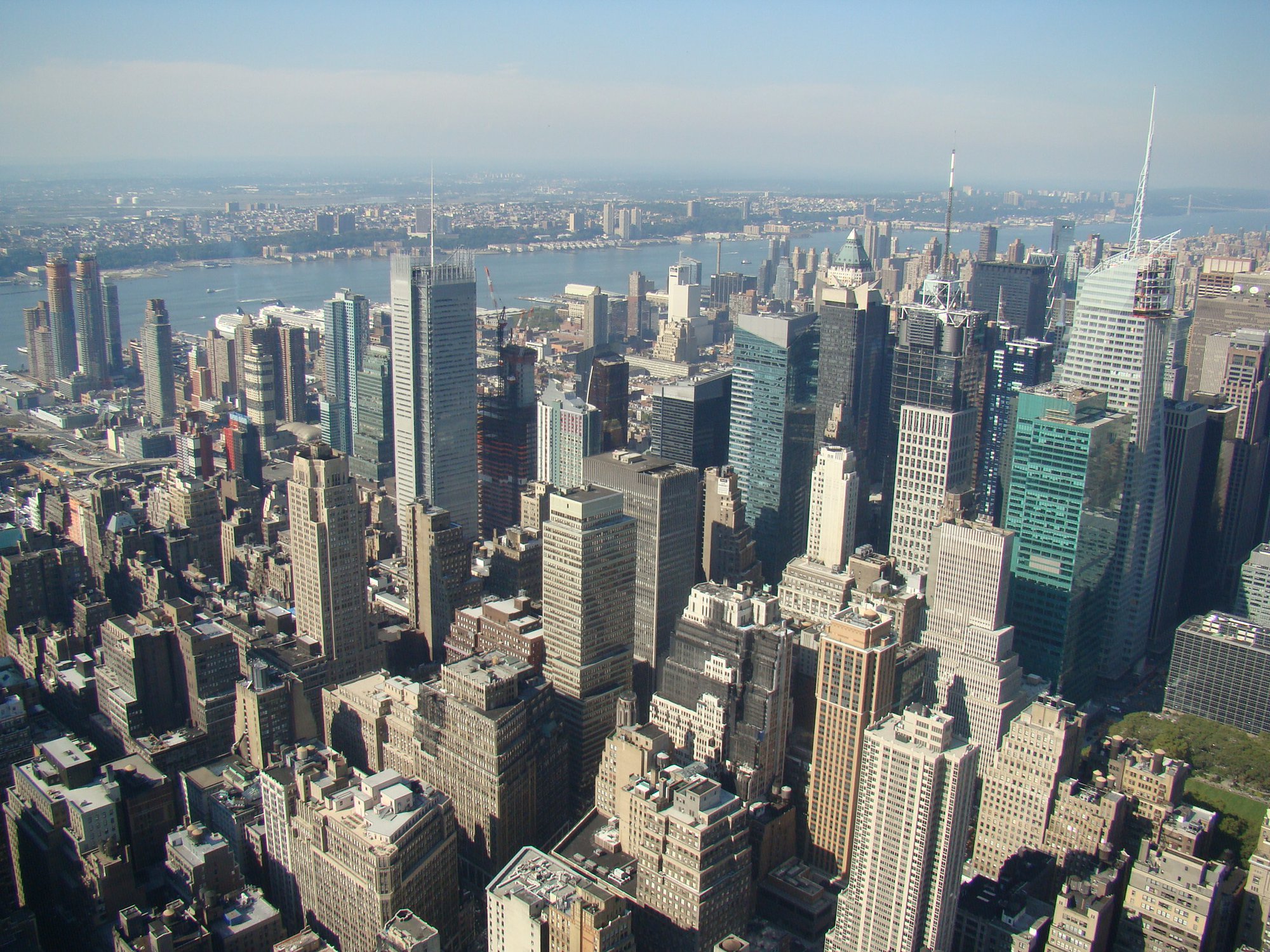 Вид на Нью Йорк с Empire State Building