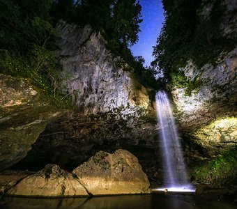 Ночевка у водопада