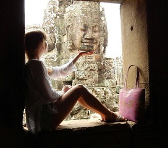 Храм Байон. Камбоджа
