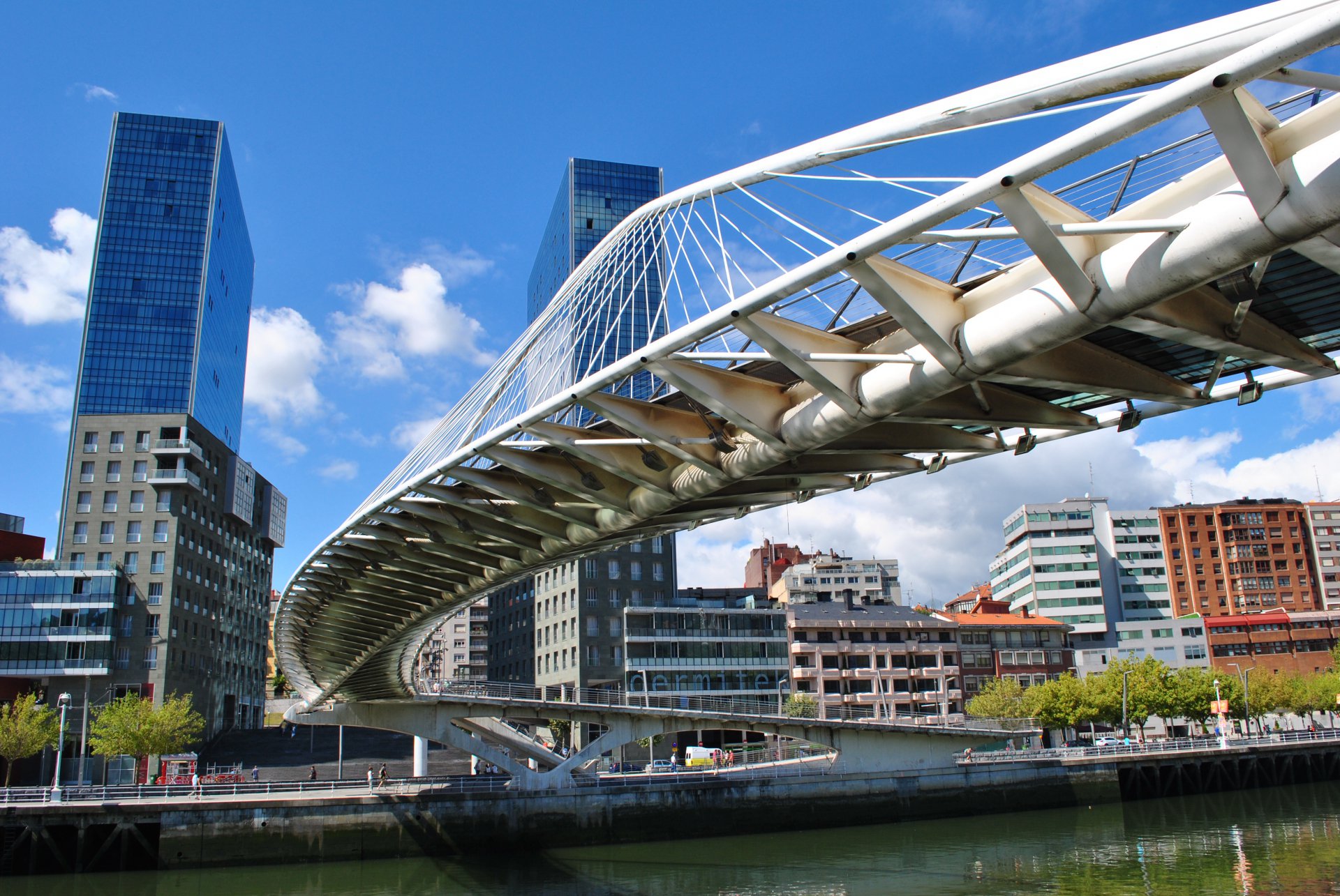 Бильбао. Белый мост