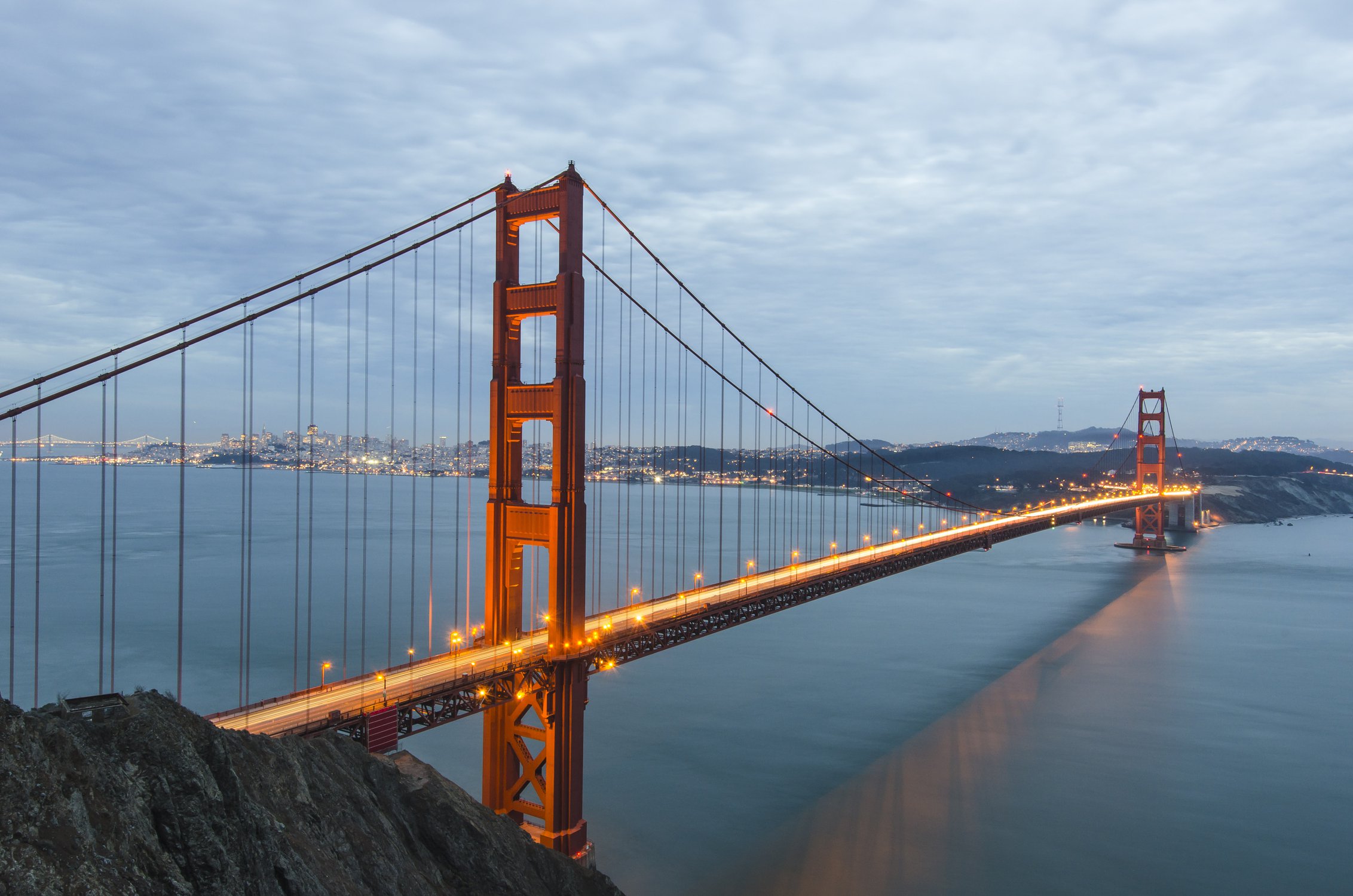 Мост Золотые Ворота. Сан-Франциско.