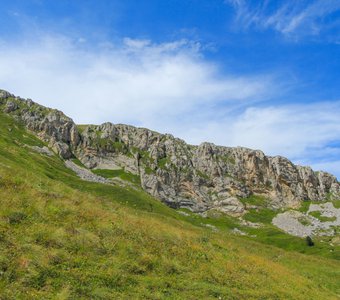 Склоны горы Оштен.