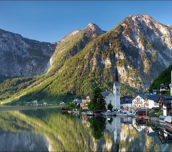 Утренний Hallstatt