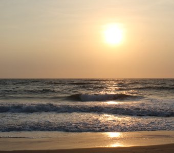 Индийский океан, закат