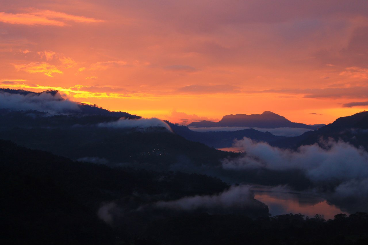 Закат на Шри ланке