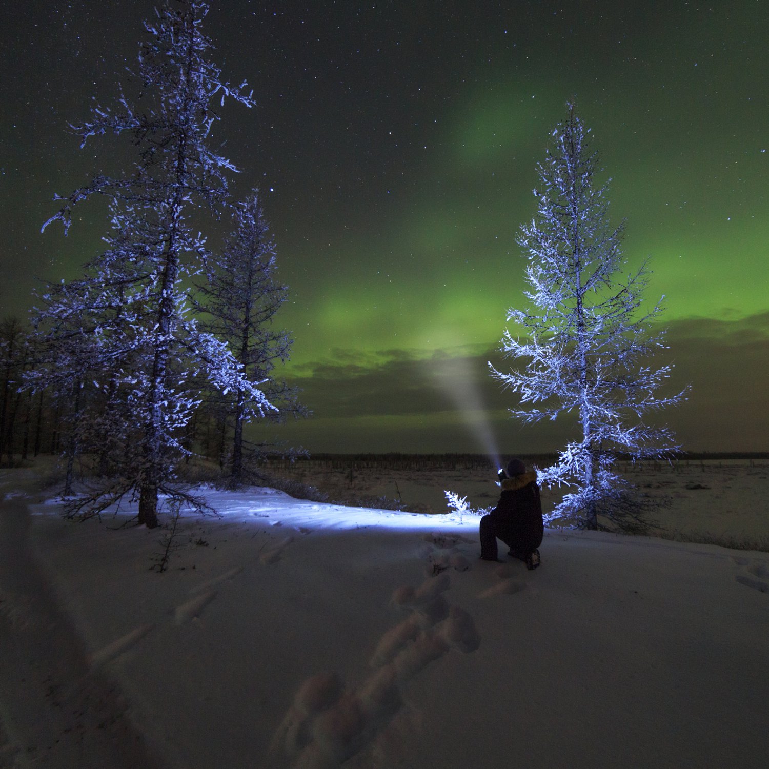 Ночные краски Ямала