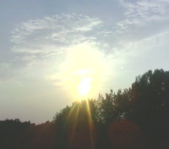 Вечернее Солнце