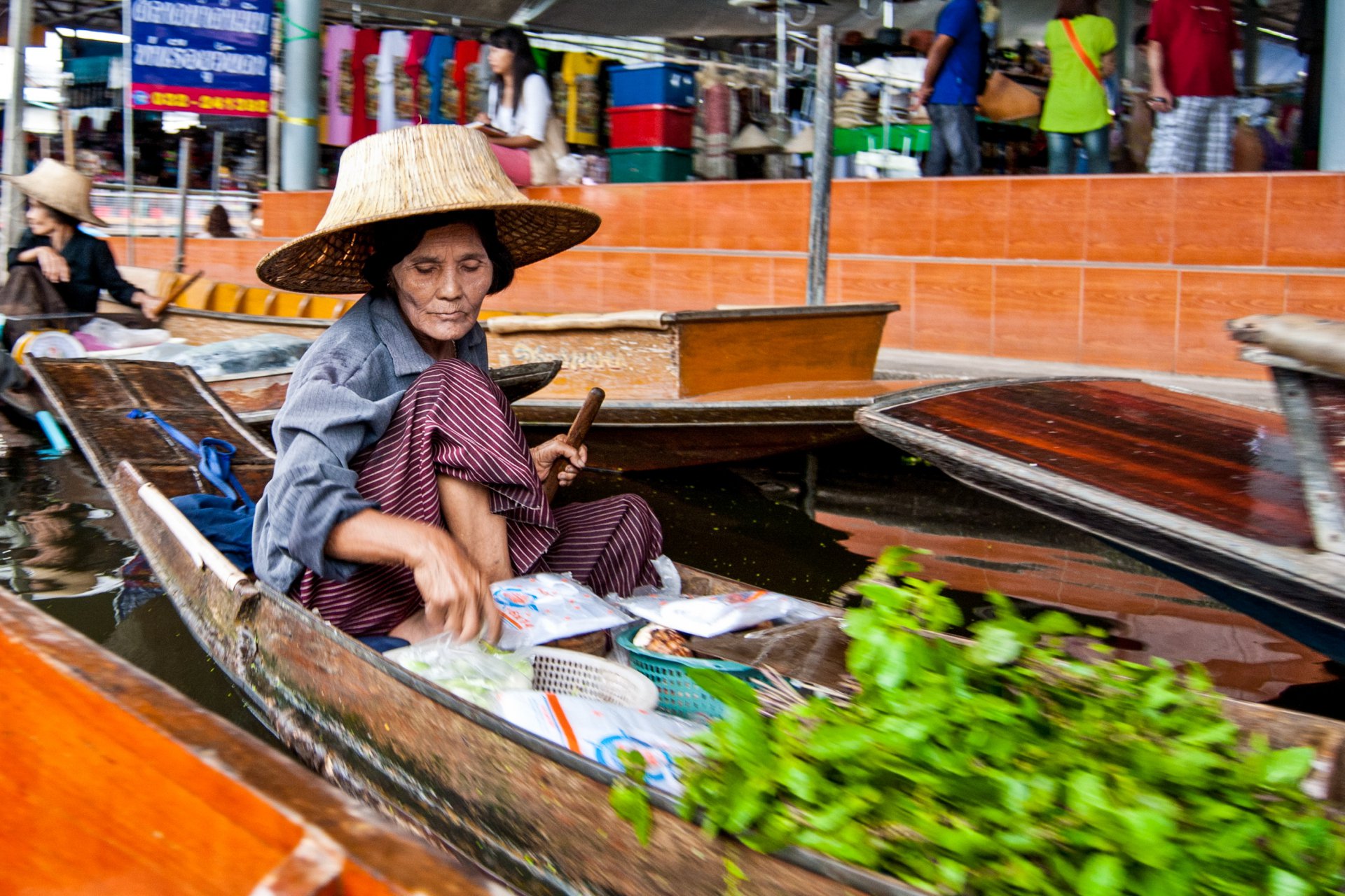 Плавучий рынок, Таиланд