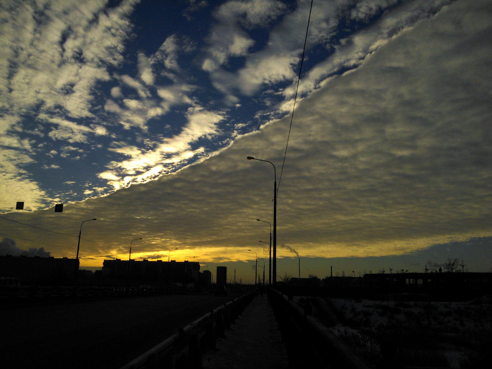 Зимнее небо