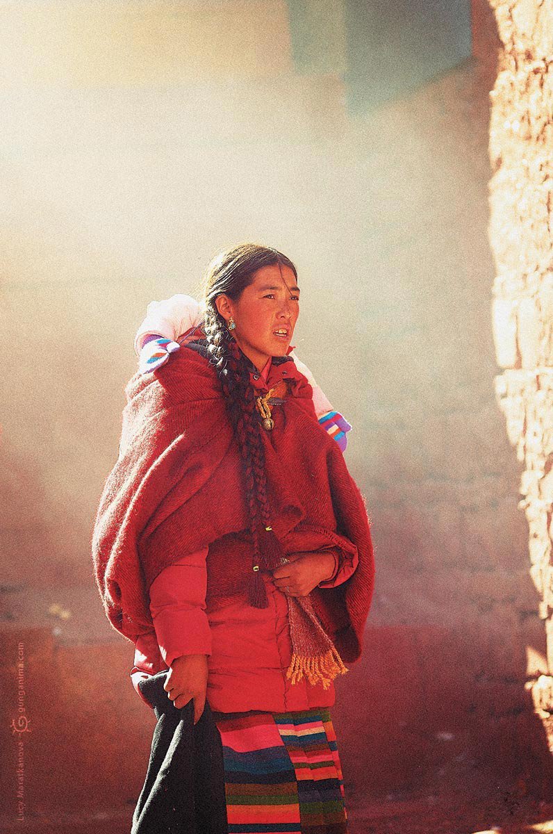 Молодая тибетка