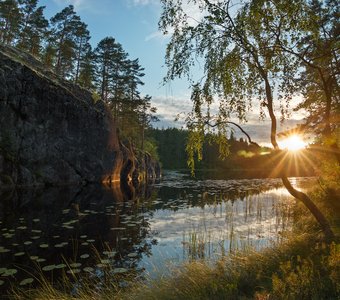 Карельский закат