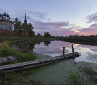 Прощанье с бабьим летом на реке Теза