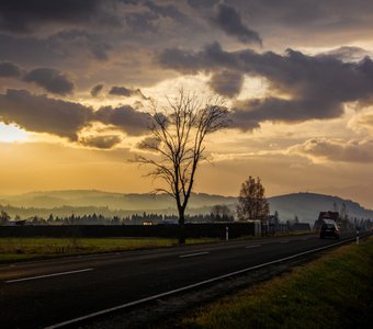 По дороге к Татрам