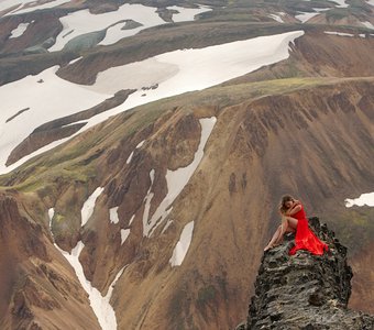 №183. Платье-тур. Ландманналаугар. Исландия.