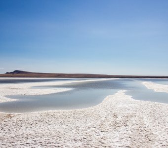 Пейзажи - Соленое озеро Баскунчак; Астраханская область