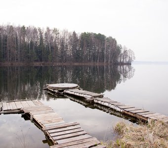 Водохранилище у САЭС