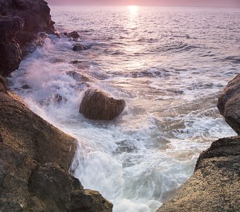 Закат на генеральских пляжах