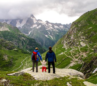 Клухорский перевал.
