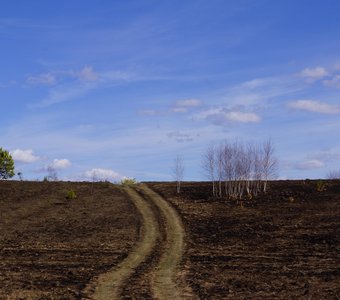 после пожара