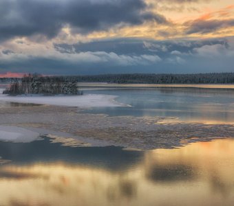 Закат на Сегеже (2)