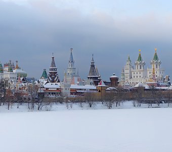 Зимний Измайловский Кремль