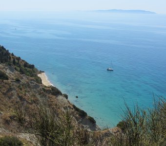 Вид с южной точки острова Корфу