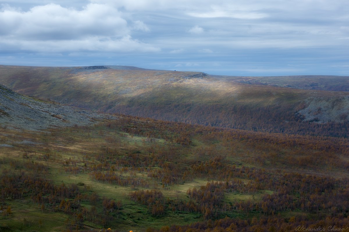 Осень в Уральских горах