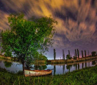 Звездная ночь на реке Миус