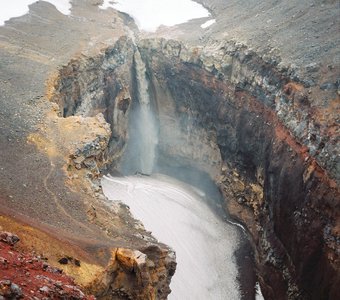 Камчатка. Водопад Опасный