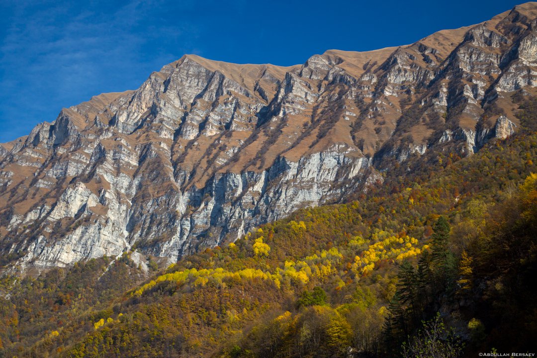 Осень в горах Чечни