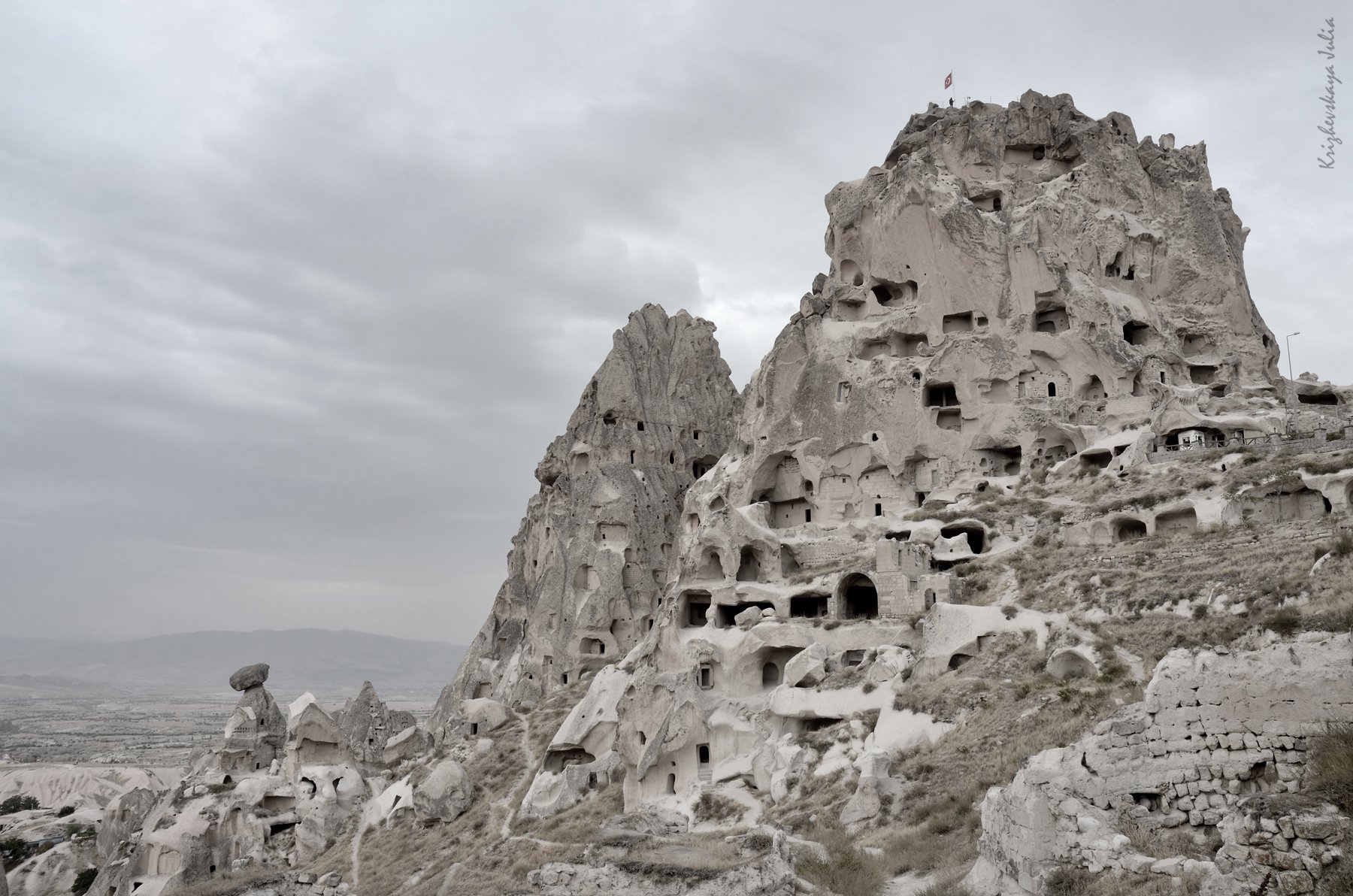 Крепость Учхисар,Каппадокия,Турция