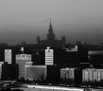 Черно-белая Москва