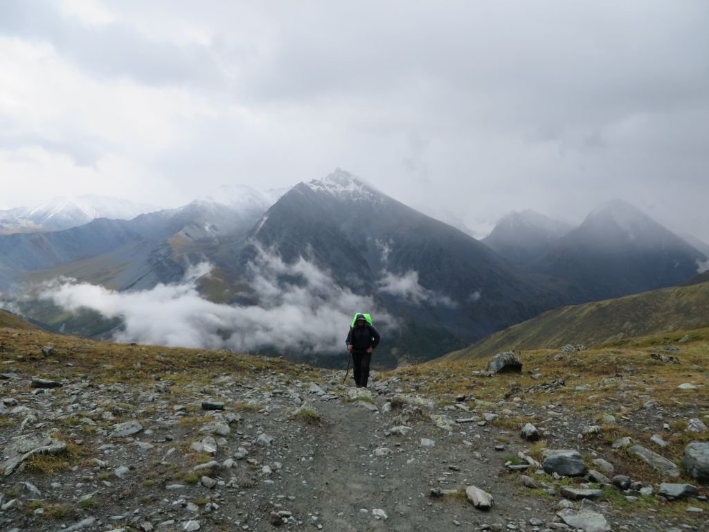 Подбираясь к перевалу Кара-Тюрек
