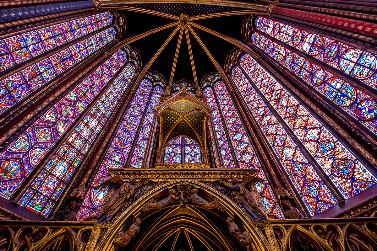Верхняя капелла Saint Chapelle